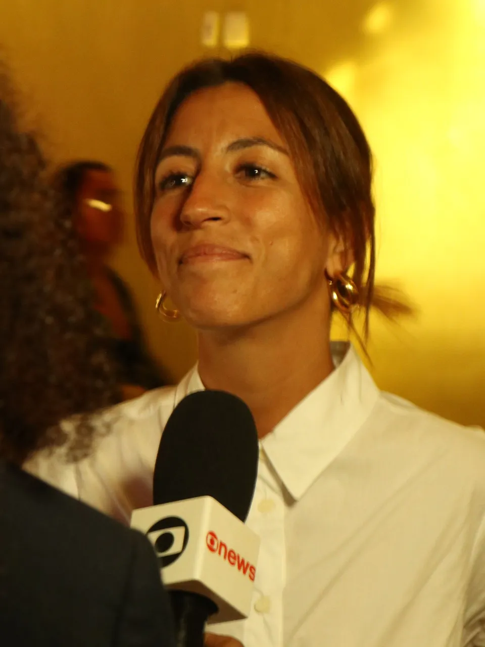 Alícia Cesario, cofundadora e CEO da Badauê, em entrevista à GloboNews